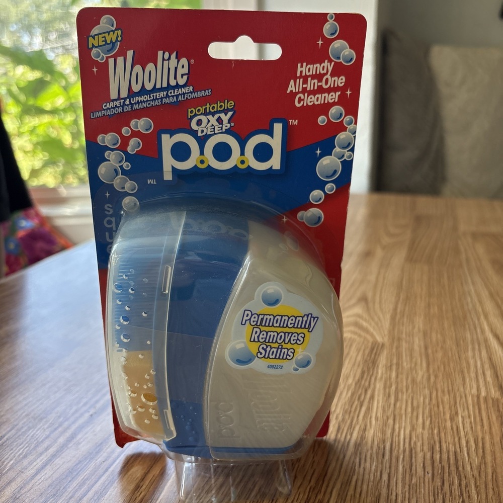 Woolite Portable Oxy Deep POD All In One Carpet Upholstery Cleaner New Sealed